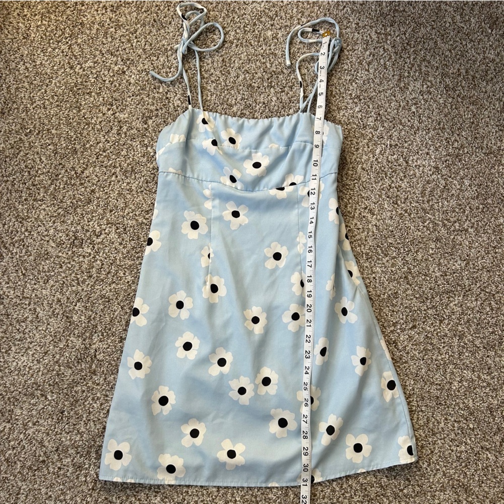 Princess Polly Dare Mini Dress Mini Floral Pastel Spring 90s 4 - Picture 9 of 10